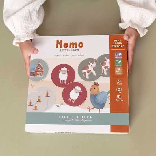 Επιτραπέζιο Παιχνίδι Little Farm 3+ Ετών (EN) Little Dutch