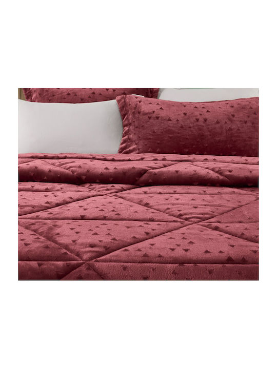 Saint Clair Duvet Cover Queen 220x240cm Kyoto Wine