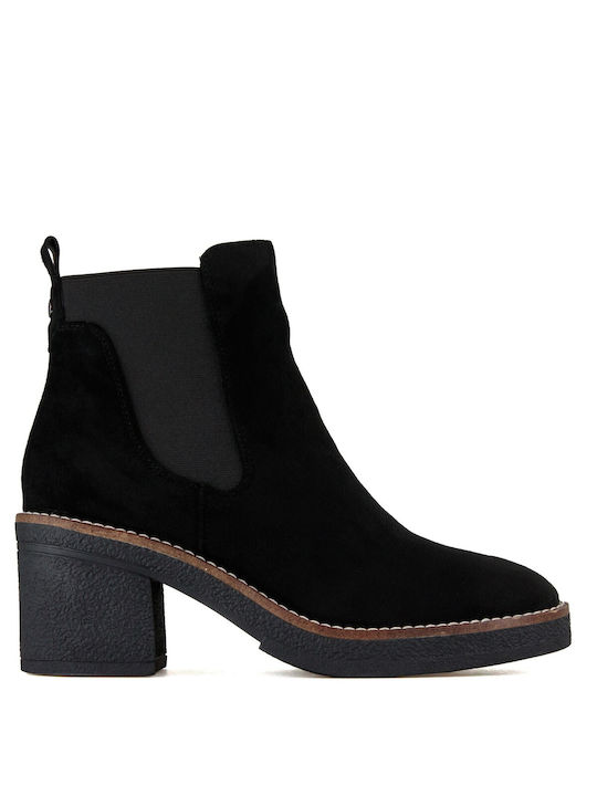 Silia D Suede Women's Ankle Boots Black