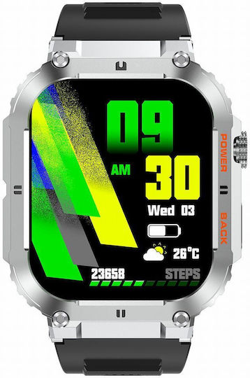 Gravity Gt6 42mm Smartwatch mit Herzfrequenzsensoren Mehrfarbig