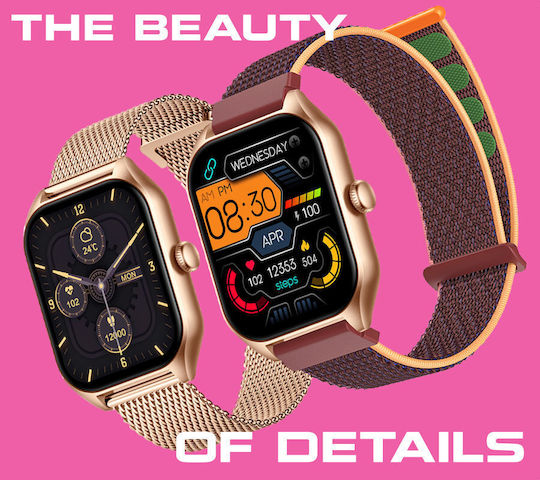 Rubicon Rncf03 Smartwatch (Multicolor)