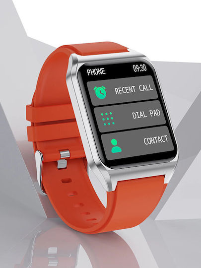 Rubicon Rnce89 37mm Smartwatch με Παλμογράφο (Πολύχρωμο)