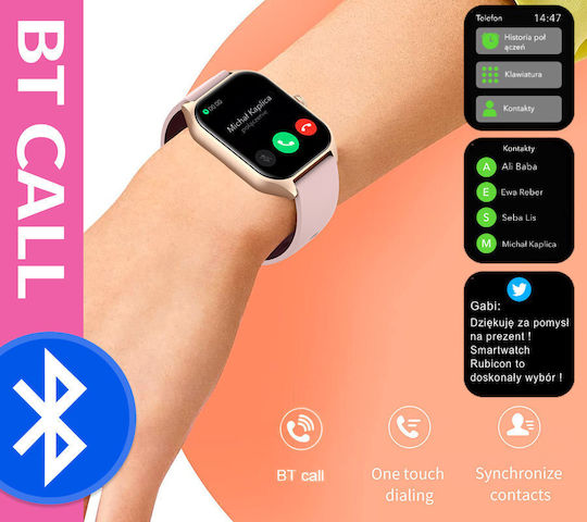 Rubicon Rncf03 Smartwatch (Multicolor)