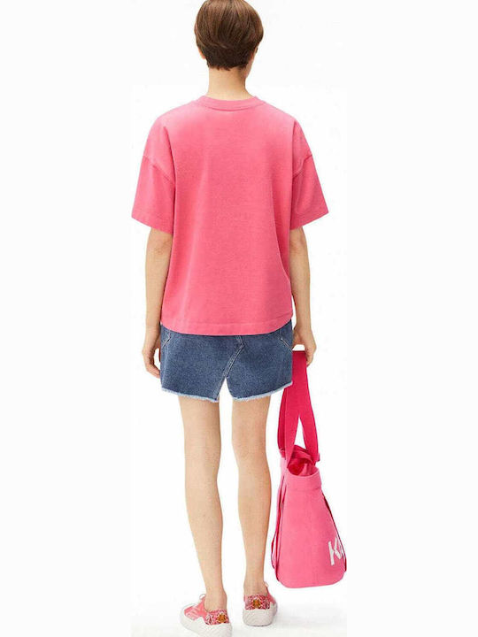 Women's Blouses Pink Bandana T-shirt