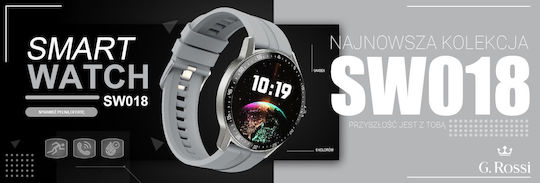 G.Rossi SW018-2 45mm Smartwatch (Πολύχρωμο)