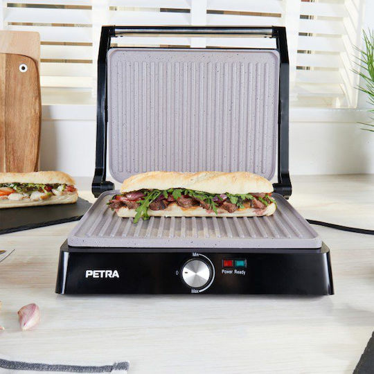 Petra Electric Τοστιέρα για 4 Τοστ 2200W Inox