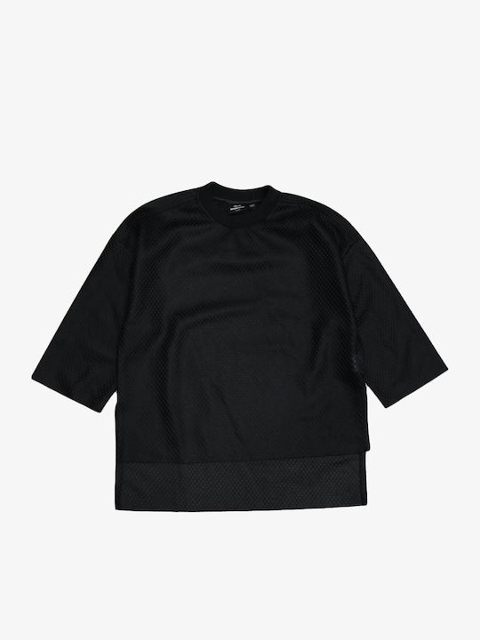 Γυναικεία Μπλούζα με Μανίκι 3/4 Black
