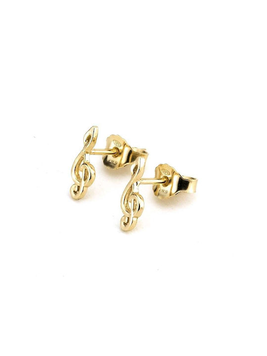 Goldsmith Earrings made of Silver Gold Plated