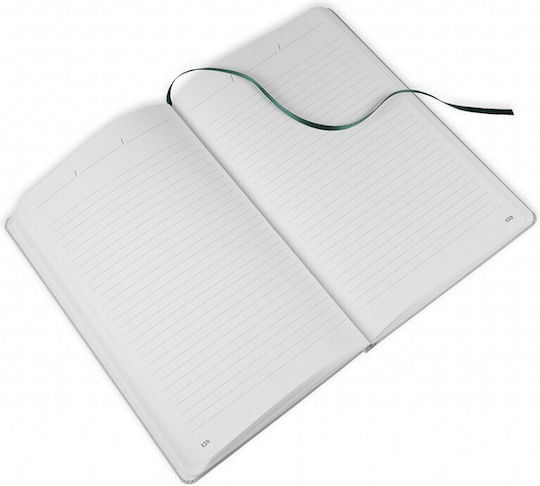 THeofylaktos Ivory Notebook with Elastic Light Blue