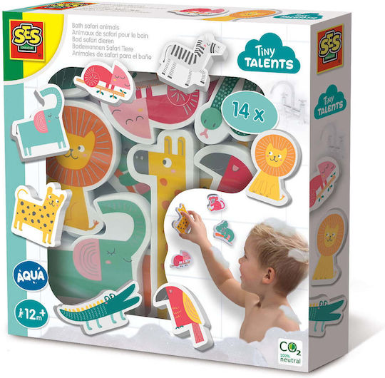 Ses Creative Safari Tiere Badespielzeug für 12++ Monate 14Stück
