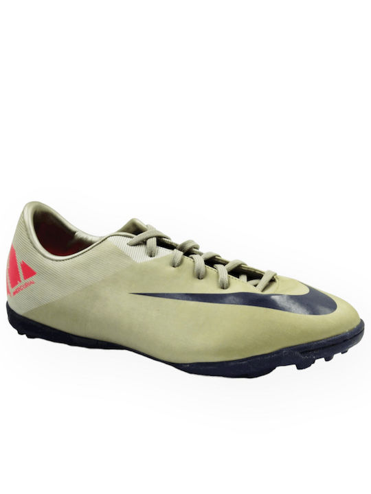 Mercurial Victory TF Kids Turf Soccer Shoes Gold