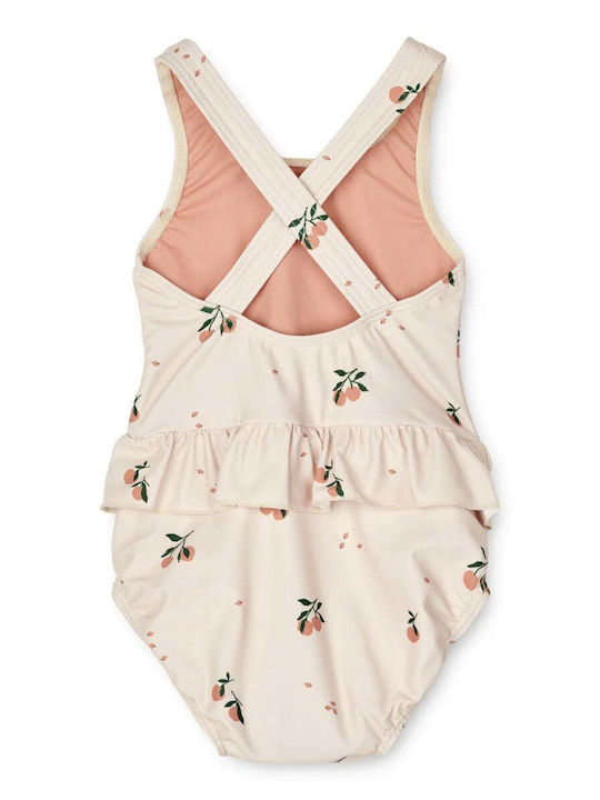 Liewood Amina Παιδικό Μαγιό Ολόσωμο Peach/Sea shell.