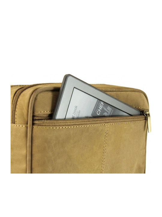 Leather Waist Bag Khaki