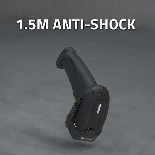 Qoltec Scanner Χειρός Ασύρματο με Δυνατότητα Ανάγνωσης 2D και QR Barcodes