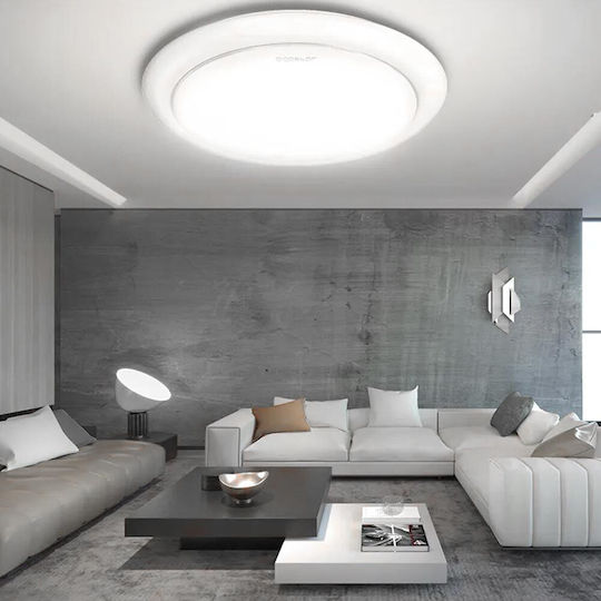 Aigostar Round LED Panel 20W with Cool White Light 6500K Aigostar Round LED Panel 20W with Cool White Light 6500K