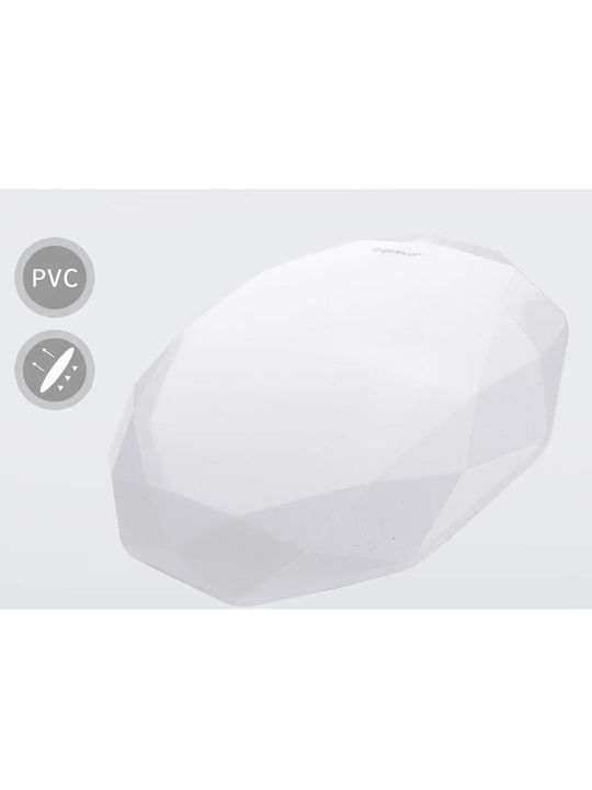 Aigostar Round LED Panel 20W with Cool White Light 6500K