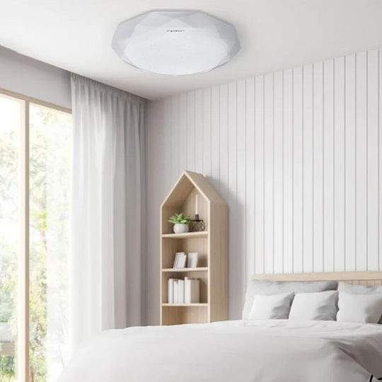 Aigostar Στρογγυλό LED Panel 20W με Ψυχρό Λευκό Φως 6500K