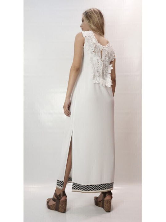 Summer Midi Dress White