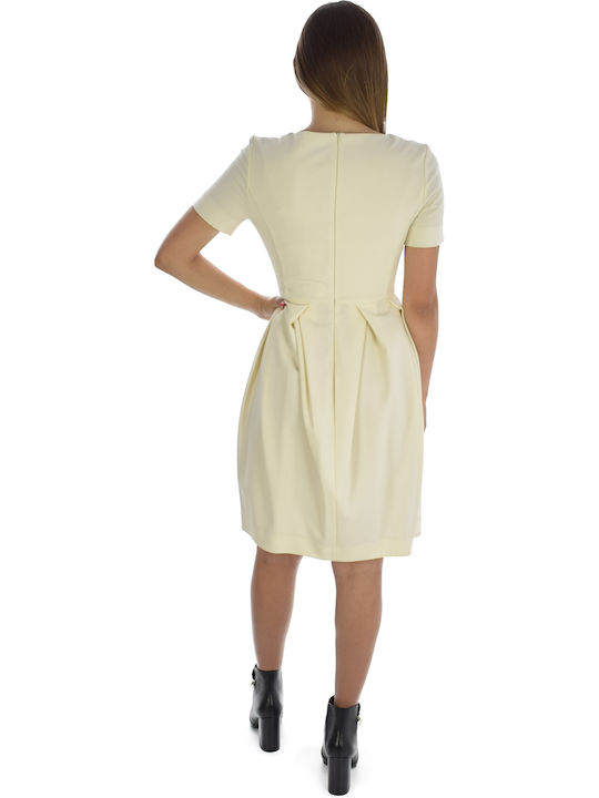 Καλοκαιρινό Mini Φόρεμα Beige Chiaro
