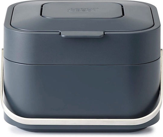 Joseph Joseph Inox Food Container Grey with Compartments 4L