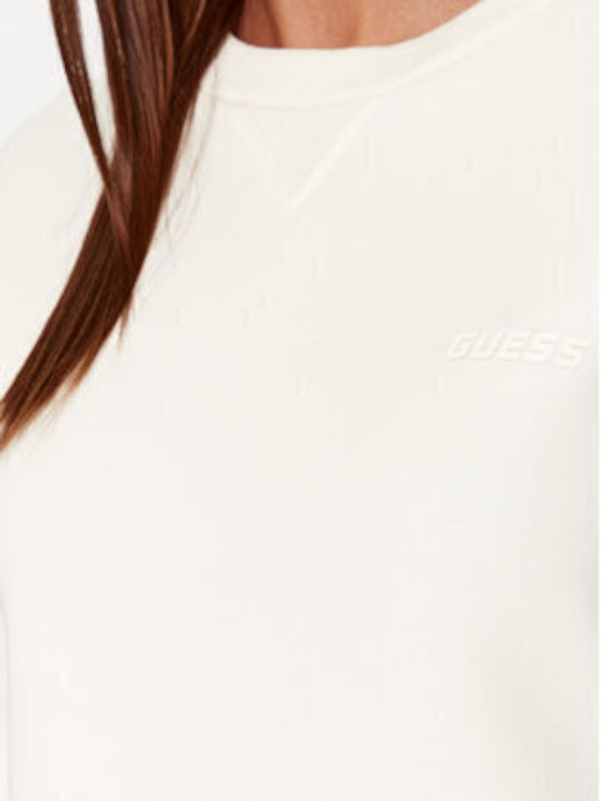 Guess Women's Sweatshirt Ecru (Ivory)