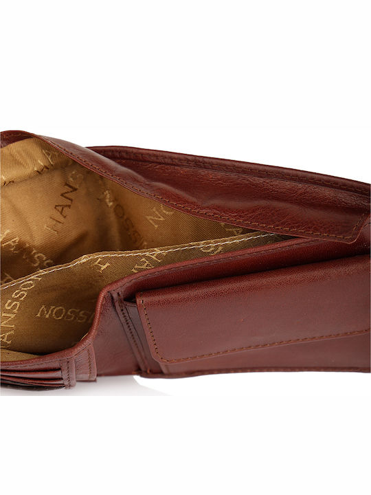 Leather Men's Wallet Classic Brown