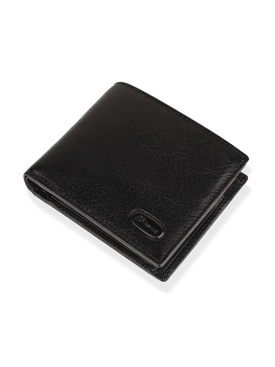 Leather Men's Wallet Classic Black