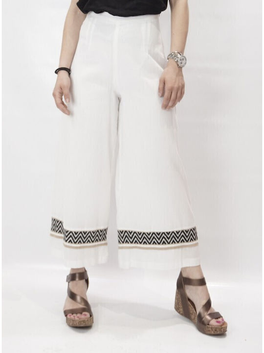Damen Stoff Hose Beige