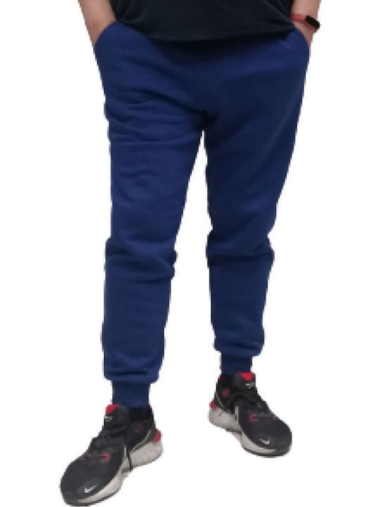 Pantaloni de trening cu Elastic Blue