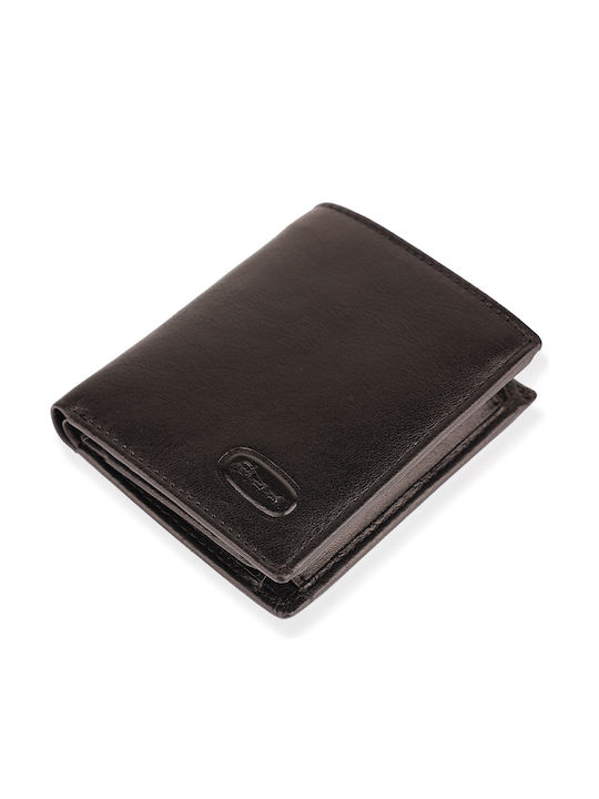 Leather Men's Wallet Classic Black