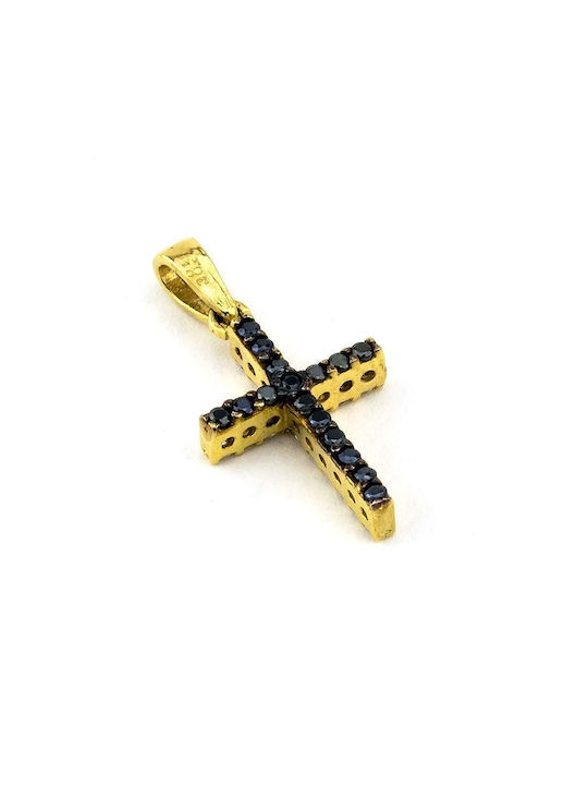 Goldsmith Gold Cross 14K Double Sided