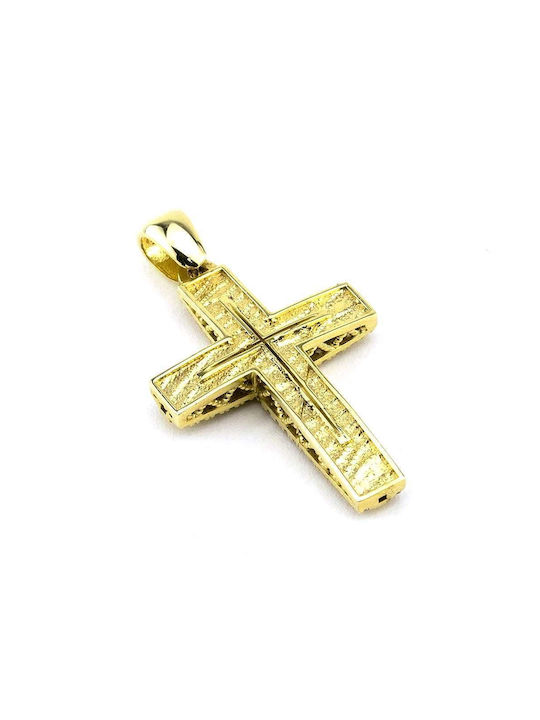 Goldsmith Women's Gold Cross 14K Double Sided