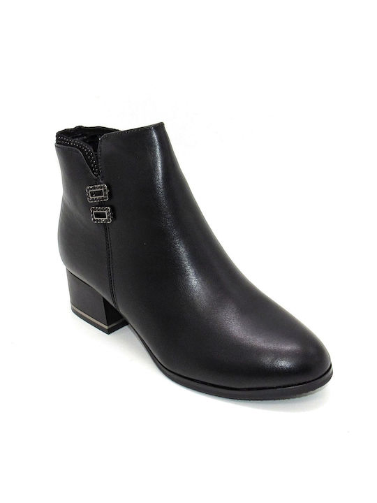 Joya Damen Chelsea Stiefeletten Schwarz