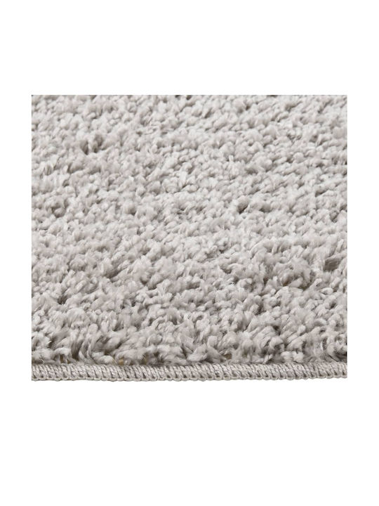 vidaXL Rug Rectangular Shaggy Gray