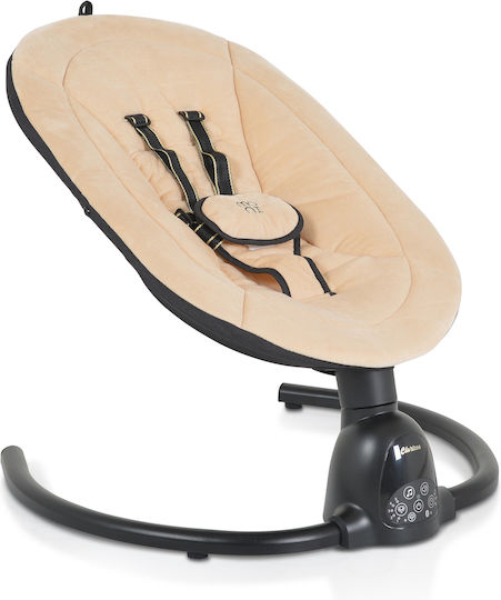 Moni Elektrisch Baby Relax Schaukel Clarissa mit Musik Beige für Kind bis 9kg