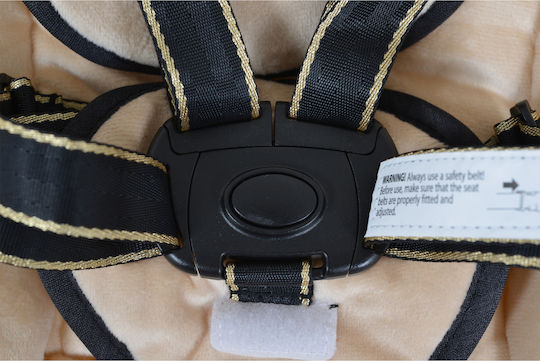 Moni Elektrisch Baby Relax Schaukel Clarissa mit Musik Beige für Kind bis 9kg