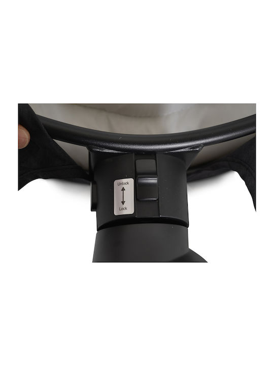 Moni Electric Baby Relax Swing Clarissa with Music Gray for Child up to 9kg