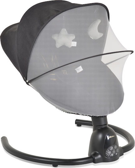 Moni Electric Baby Relax Clarissa with Music Black for Child up to 9kg