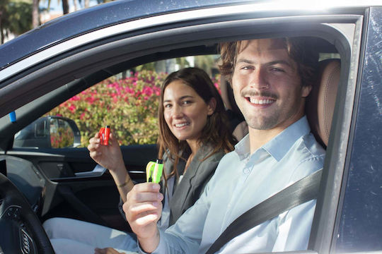 Resqme Car Emergency Hammer Automatic With Blue Seatbelt Cutter