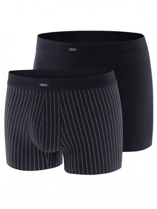 Herren Boxershorts Blue 2Packung