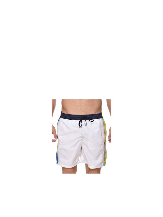 Navigare Men's Swimwear Bermuda White