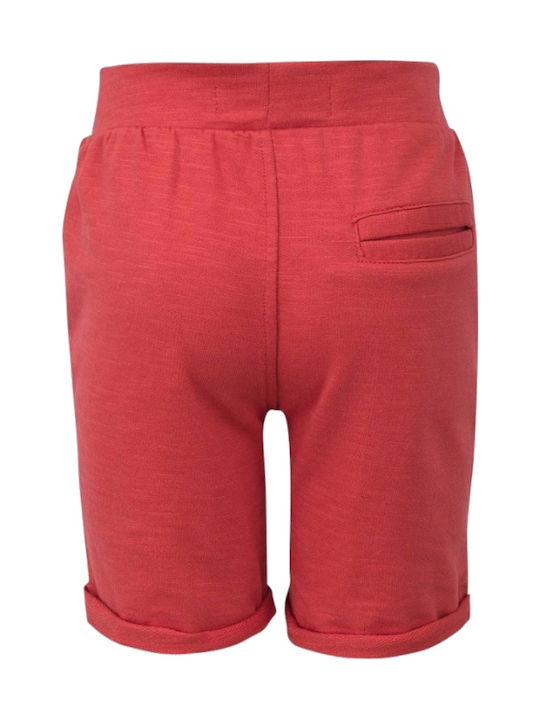 Minoti Kids Athletic Shorts/Bermuda Red