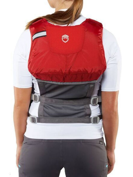 NRS Adults Life Jacket for Water Sports Red