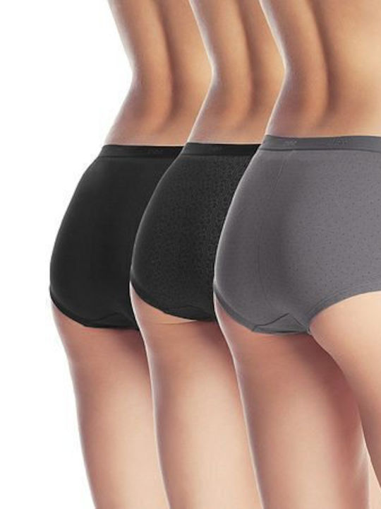 Les Pockets Βαμβακερά Γυναικεία Boxer 3Pack