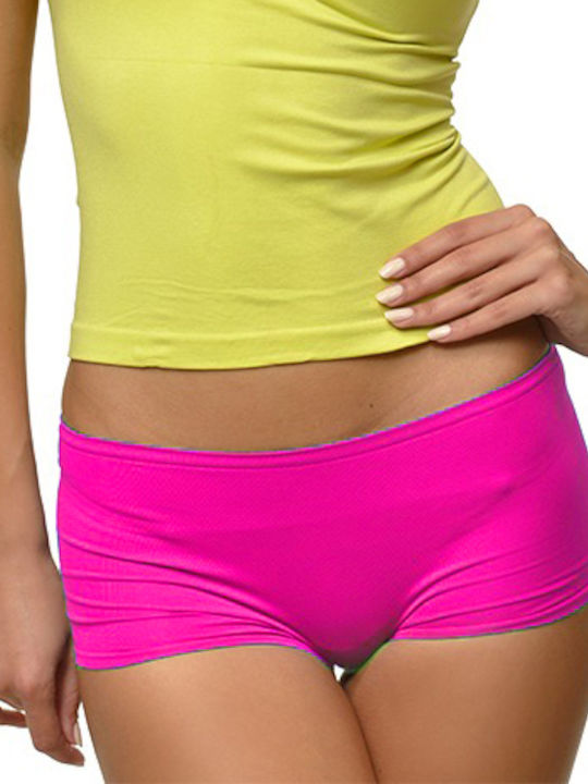 MiandMi Women's Boxer Seamless Fuchsia