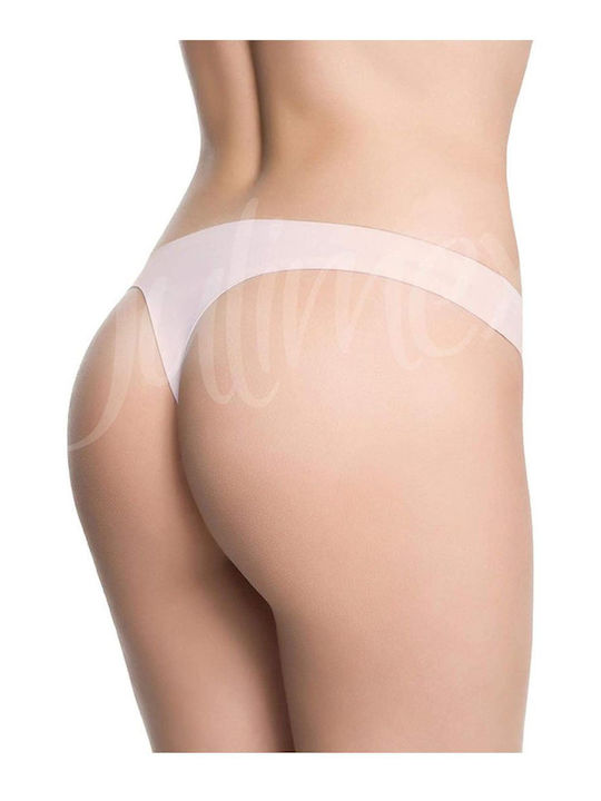 Γυναικείο String χωρίς Ραφές Μπεζ