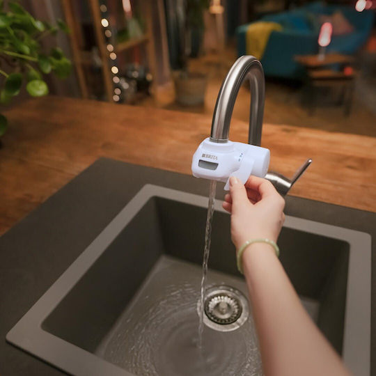 Brita On Tap Pro V-MF Faucet Water Filter Granular Activated Carbon / Hollow Fiber Membranes 0.5 μm