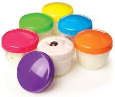Sistema Yogurt To Go Μωβ-Μπλε 2τμχ