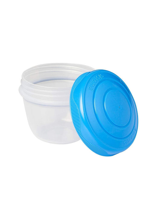 Sistema Yogurt To Go Σετ Δοχεία Φαγητού Πλαστικά Μωβ-Μπλε 7.4x7.4cm 2τμχ