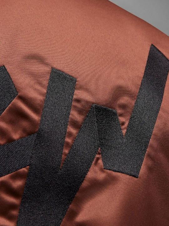 Zion Varsity Winter Jacket Bomber Brown